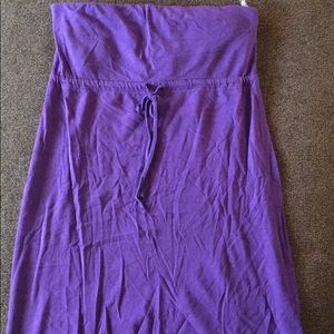 Strapless Forever 21 dress/cover up